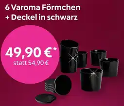 Vorwerk Thermomix 6 Varoma Förmchen + Deckel in schwarz Angebot