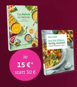 Vorwerk Thermomix Kochbücher - Das Feinste für Kleinste o. Auf die Plätze, fertig, kochen! Angebot