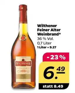 NETTO Wilthener Feiner Alter Weinbrand Angebot