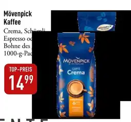 Galeria Markthalle Mövenpick Kaffee Angebot