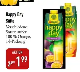 Galeria Markthalle Happy Day Säfte Angebot