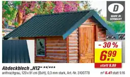 toom Baumarkt Abdeckblech ,,H12“ Angebot