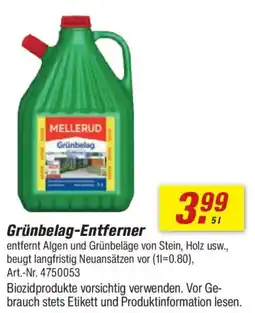 toom Baumarkt MELLERUD Grünbelag-Entferner Angebot