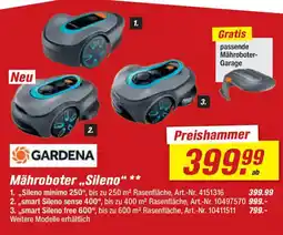 toom Baumarkt GARDENA Mähroboter "Sileno" Angebot