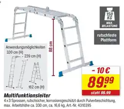 toom Baumarkt Multifunktionsleiter Angebot