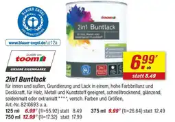 toom Baumarkt 2in1 Buntlack Angebot