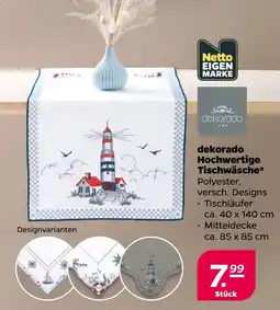 NETTO dekorado Hochwertige Tischwäsche Angebot