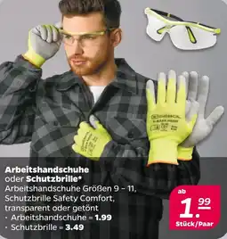 NETTO Arbeitshandschuhe oder Schutzbrille Angebot