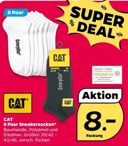 NETTO CAT 8 Paar Sneakersocken Angebot
