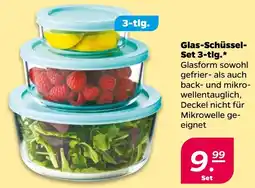 NETTO Glas-Schüssel- Set 3-tlg. Angebot
