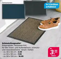 NETTO Schmutzfangmatte Angebot