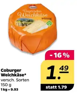 NETTO Coburger Weichkäse Angebot