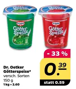 NETTO Dr. Oetker Götterspeise Angebot