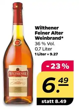 NETTO Wilthener Feiner Alter Weinbrand Angebot