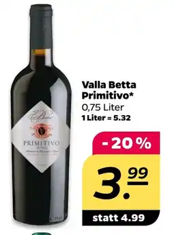 NETTO Valla Betta Primitivo Angebot