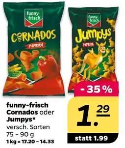 NETTO funny-frisch Cornados oder Jumpys Angebot