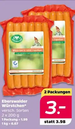 NETTO Eberswalder Würstchen Angebot