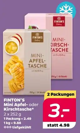 NETTO FINTON'S Mini Apfel- oder Kirschtasche Angebot