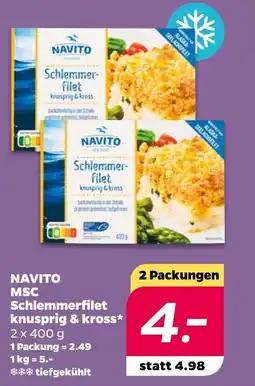 NETTO NAVITO MSC Schlemmerfilet knusprig & kross Angebot