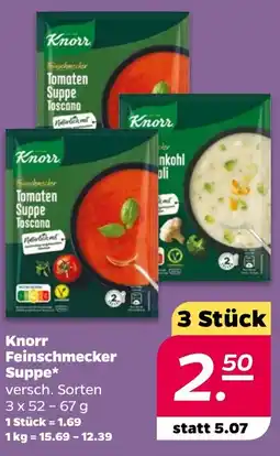 NETTO Knorr Feinschmecker Suppe Angebot