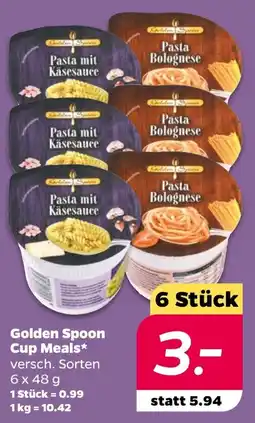 NETTO Golden Spoon Cup Meals Angebot