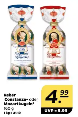 NETTO Reber Constanze- oder Mozartkugeln Angebot