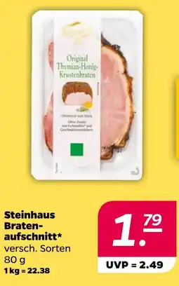 NETTO Steinhaus Braten aufschnitt Angebot
