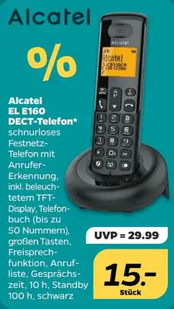 NETTO Alcatel EL E160 DECT-Telefon Angebot