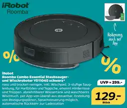 NETTO iRobot Roomba Combo Essential Staubsauger- und Wischroboter Y011040 schwarz Angebot