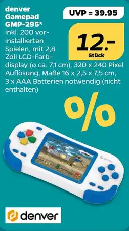 NETTO denver Gamepad GMP-295 Angebot