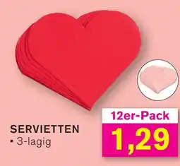 KODi Servietten 3-lagig 12er-Pack Angebot