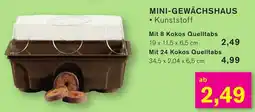 KODi Mini-gewächshaus Mit 8 Kokos Quelltabs Angebot