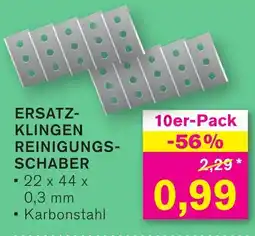 KODi Ersatz- klingen reinigungs schaber 10er-pack Angebot
