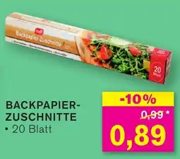 KODi Backpapier - zuschnitte 20 blatt Angebot
