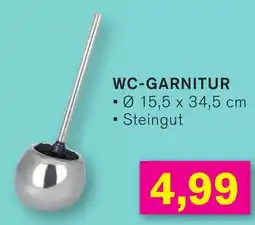 KODi WcWC-GARNITUR Ø 15,5 x 34,5 cm ⚫ Steingut garnitur Angebot
