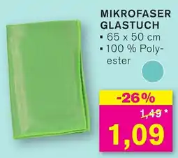 KODi Mikrofaser glastuch Angebot