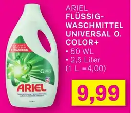 KODi Ariel flüssig- waschmittel universal o. color+ Angebot