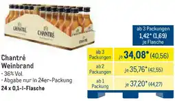 METRO Chantré Weinbrand Angebot