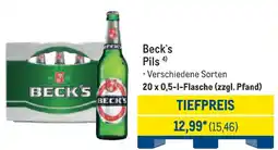 METRO Beck's Pils Angebot