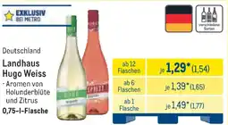 METRO Landhaus Hugo Weiss Angebot
