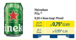 METRO Heineken Pils Angebot