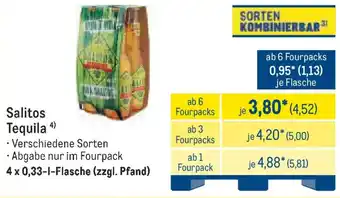 METRO Salitos Tequila Angebot