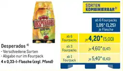 METRO Desperados Angebot