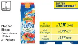 METRO Pfanner Eistee Angebot