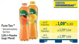 METRO Fuze Tea Angebot