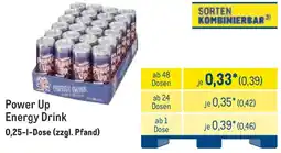METRO Power Up Energy Drink Angebot