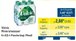 METRO Volvic Mineralwasser Angebot