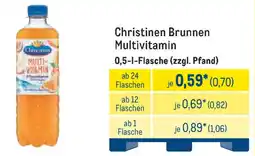 METRO Christinen Brunnen Multivitamin Angebot