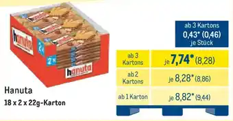 METRO Hanuta Angebot