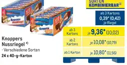 METRO Knoppers Nussriegel Angebot